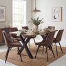 Live Edge Collection Light Acacia River Dining