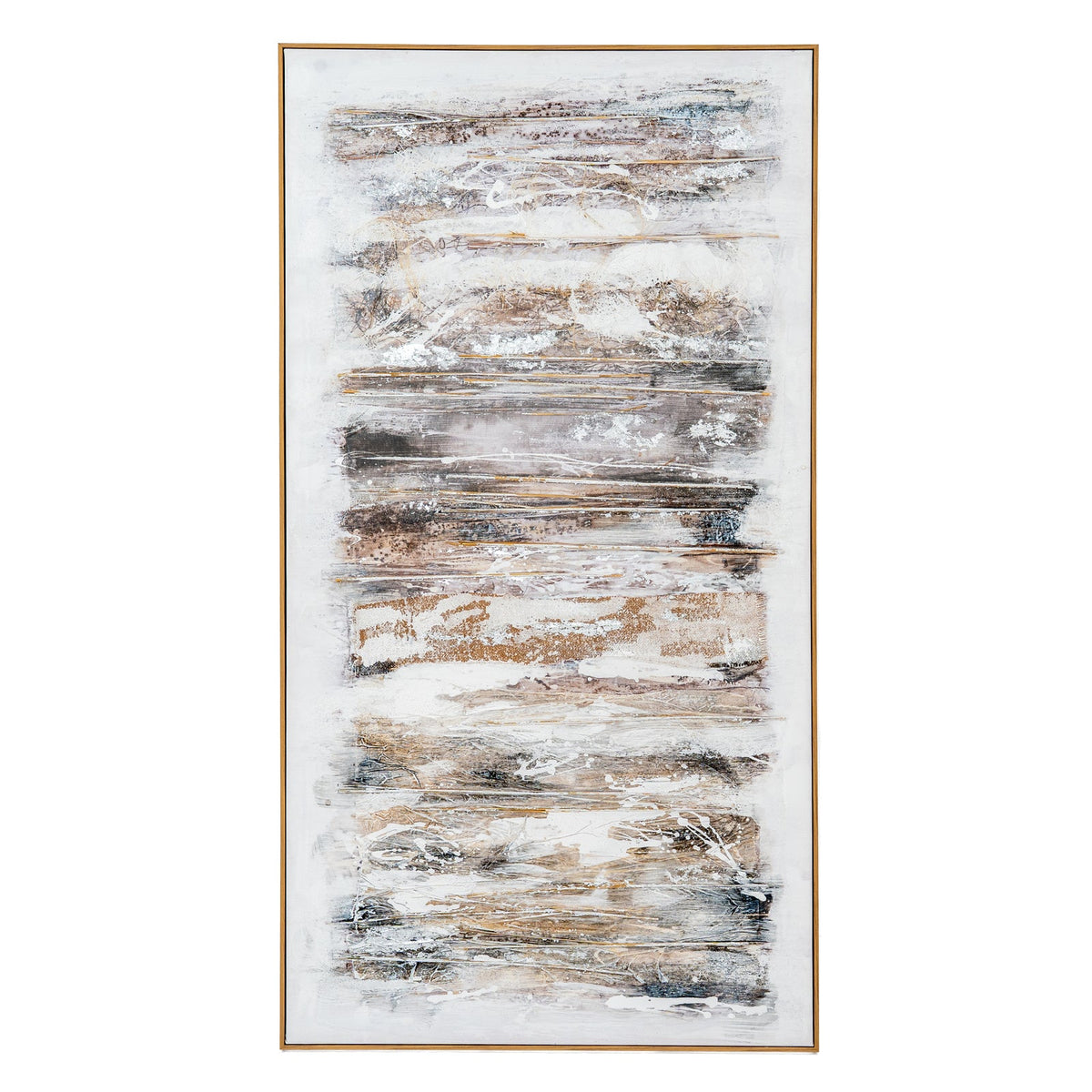 Ethereal Hand Painted Canvas In Frame