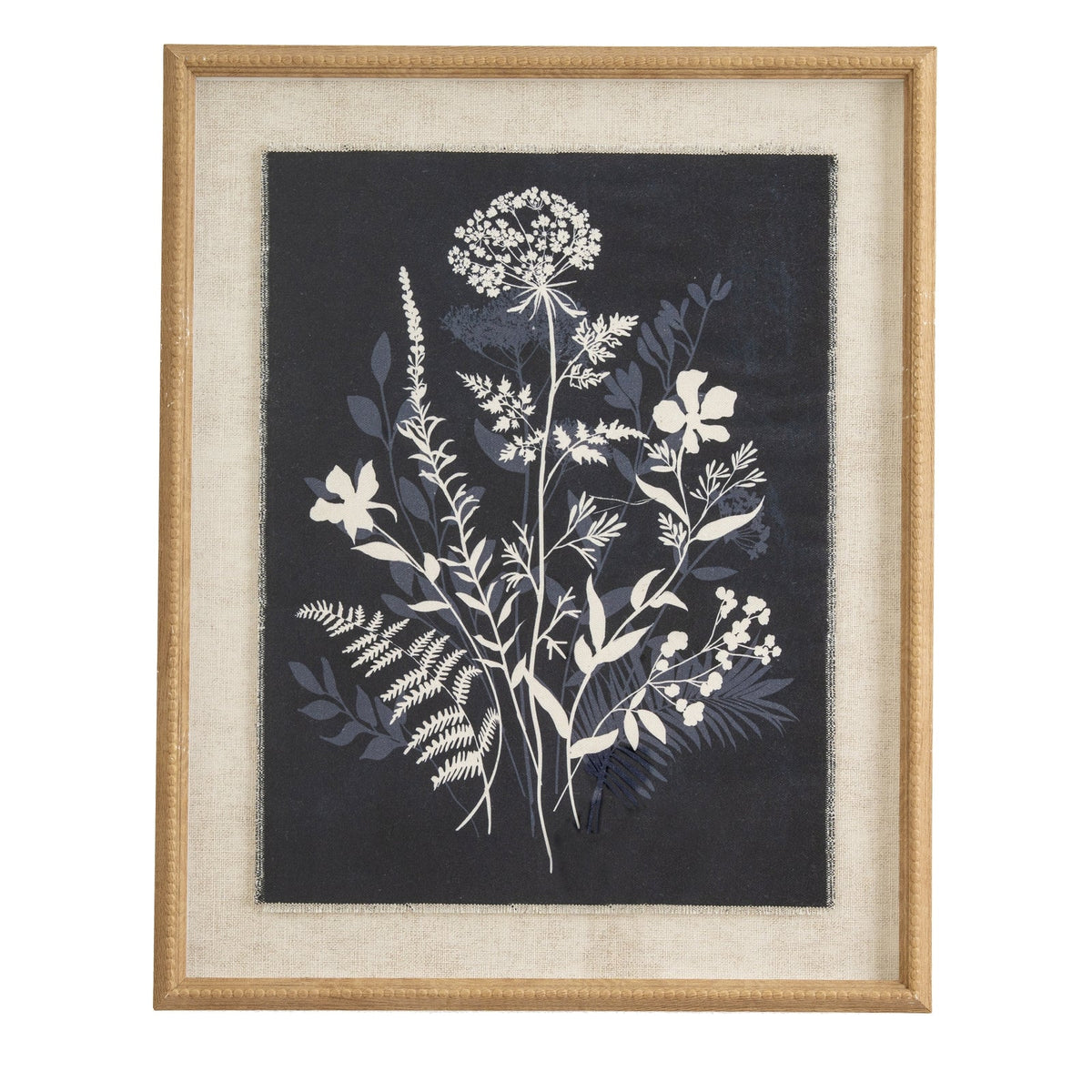 Flora & Fauna Collection Meadow On Linen In