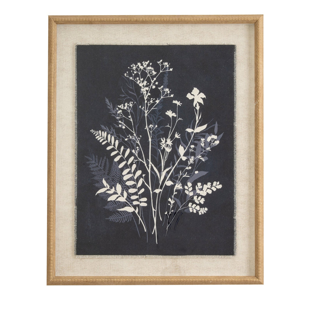 Flora & Fauna Collection Grove On Linen In Beaded