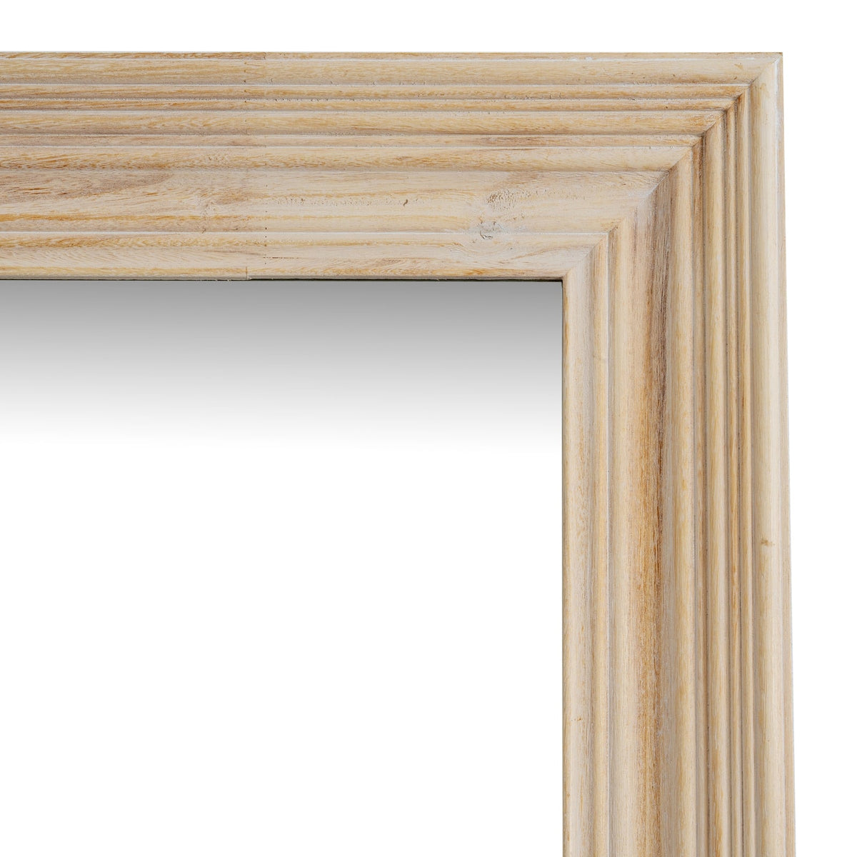 Hartley Washed Wood Framed Mirror, Large