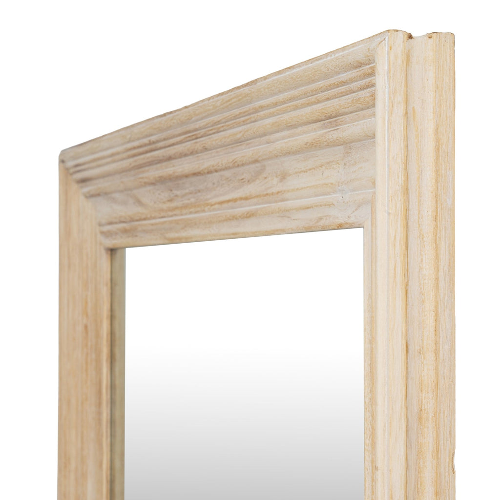 Hartley Washed Wood Framed Mirror, Large