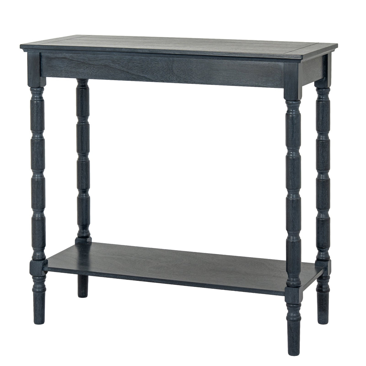 Black Console Table — Hallway Table, Wood
