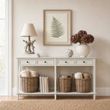 Belmont 4 Drawer Console — console table