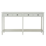Belmont 4 Drawer Console — console table