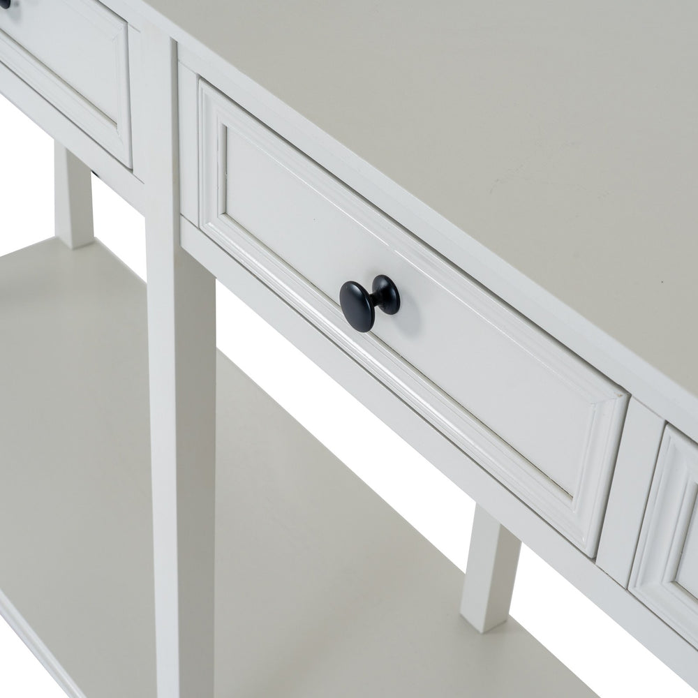 Belmont 4 Drawer Console — console table