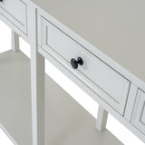 Belmont 4 Drawer Console — console table