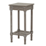 Serene Rattan Small Side Table — side table