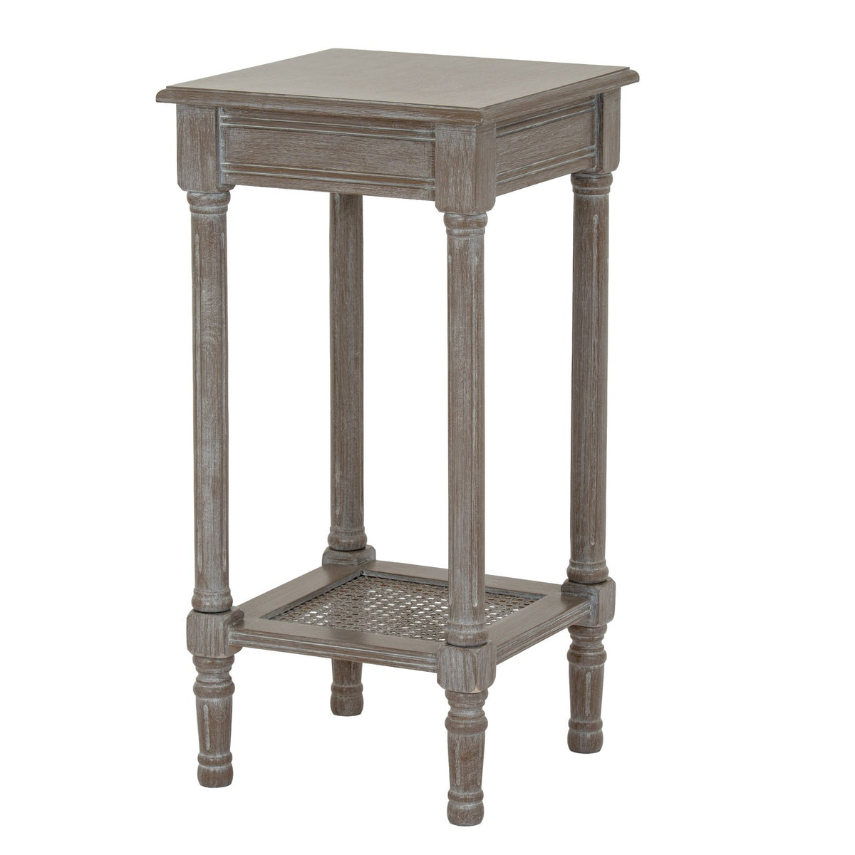 Serene Rattan Small Side Table — side table
