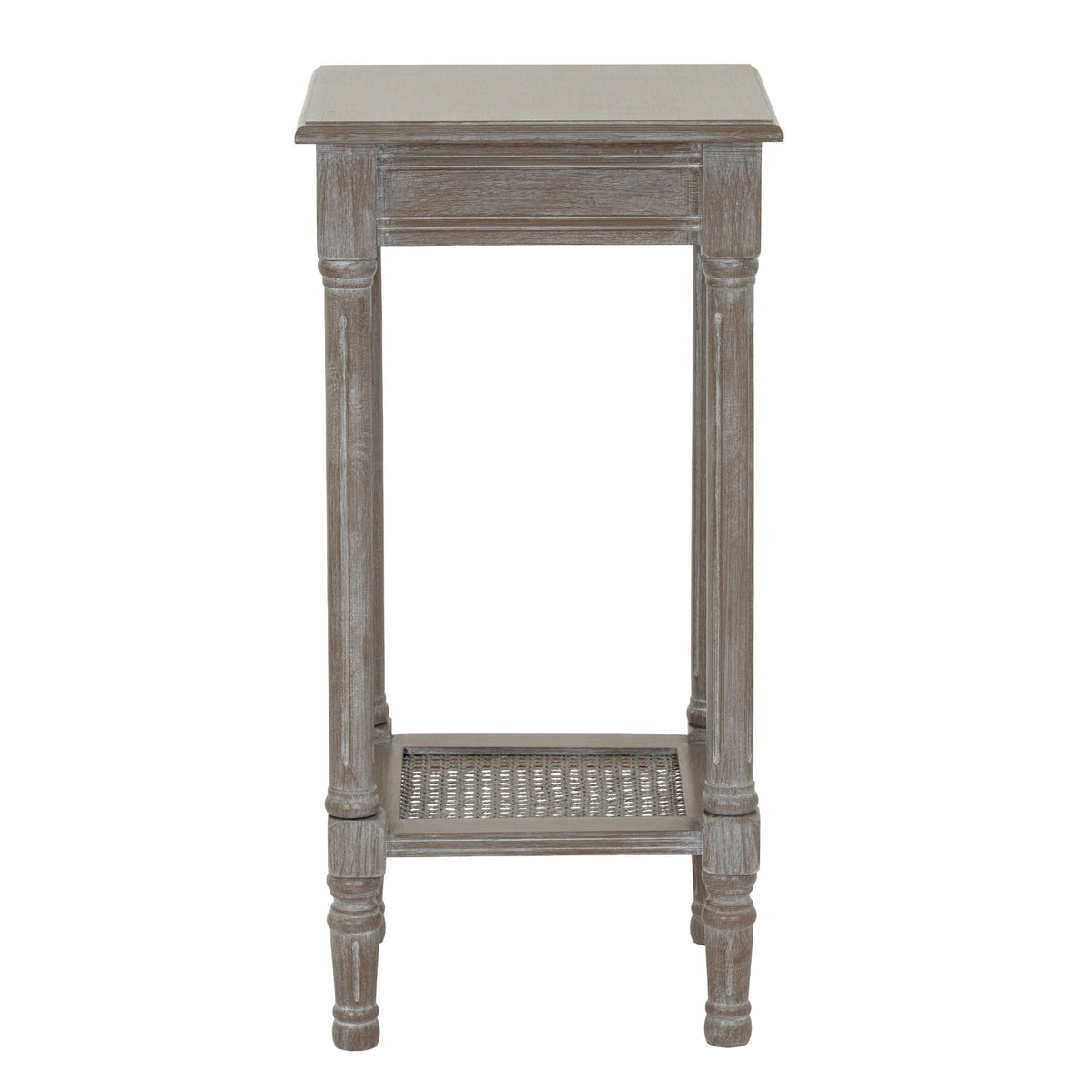 Serene Rattan Small Side Table — side table