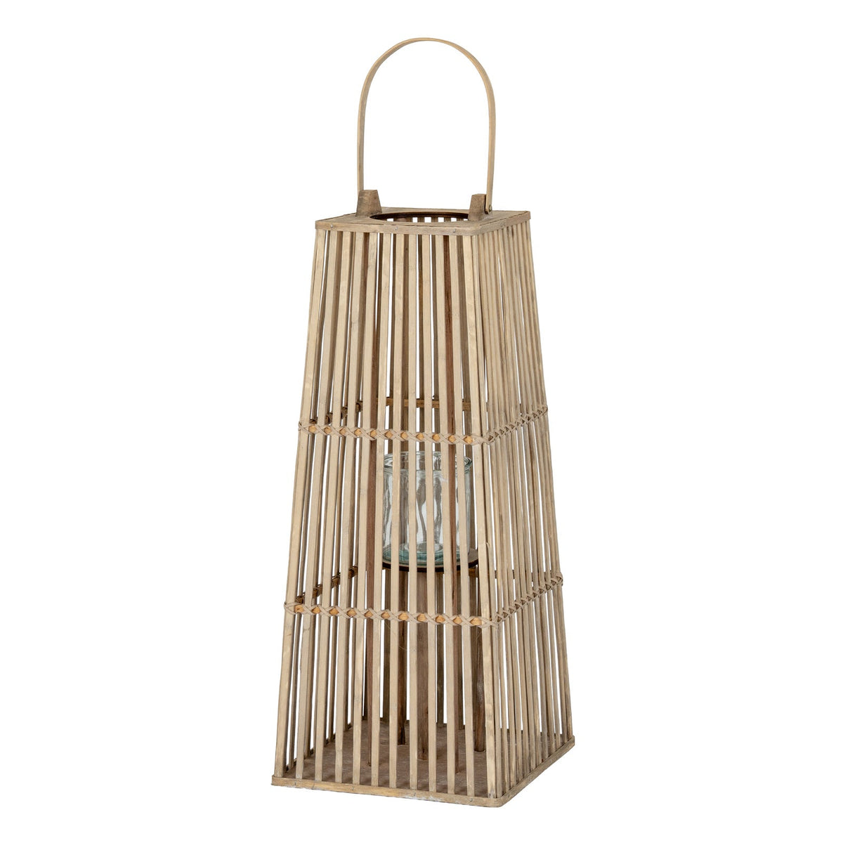 Medium Silo Wicker Lantern