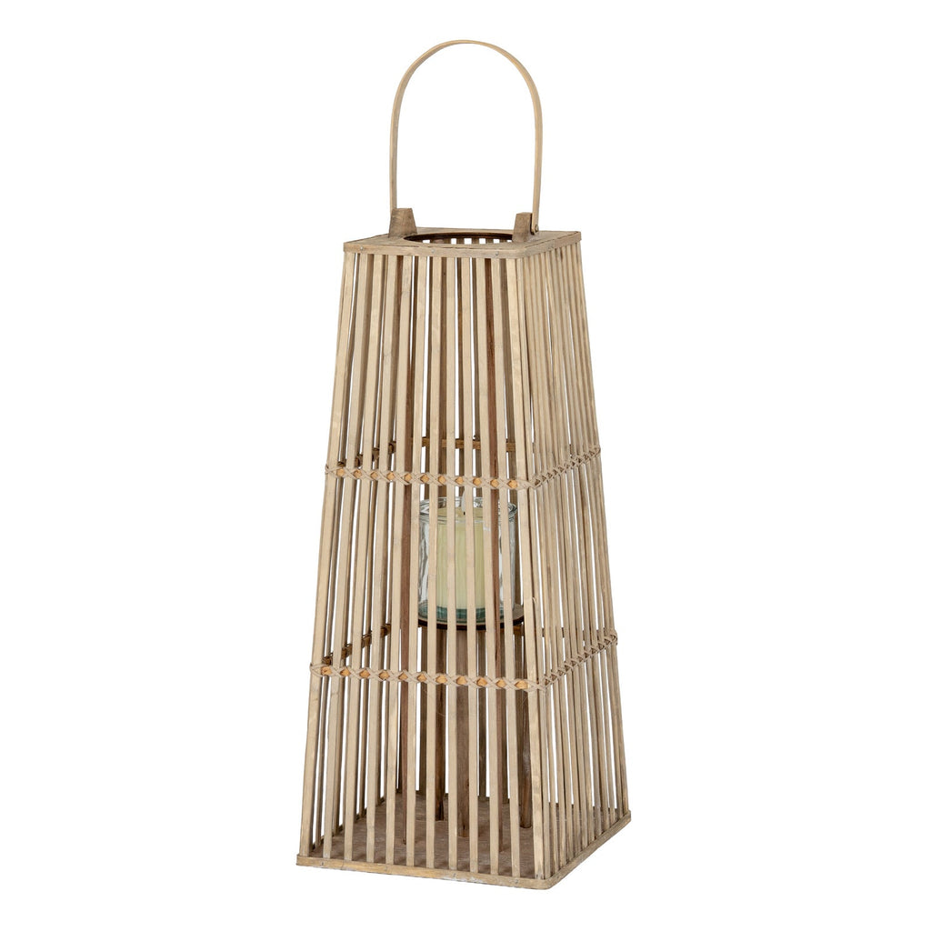 Medium Silo Wicker Lantern