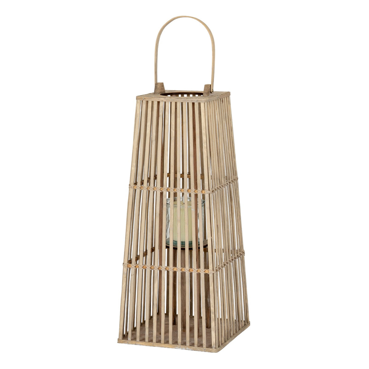 Medium Silo Wicker Lantern