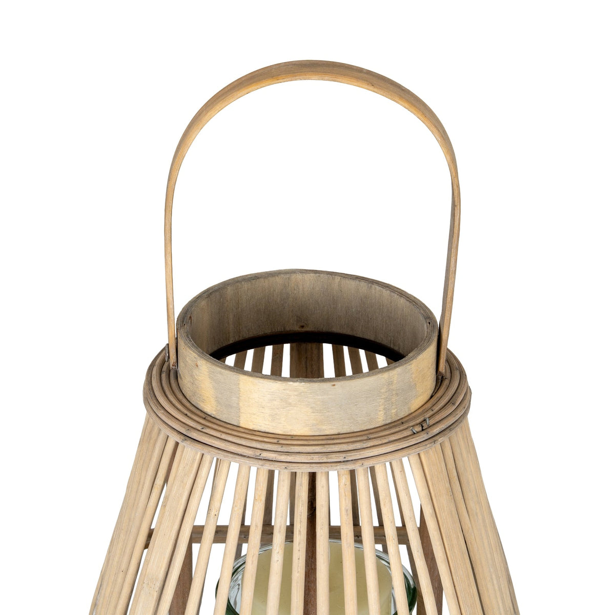 Medium Peardrop Wicker Lantern
