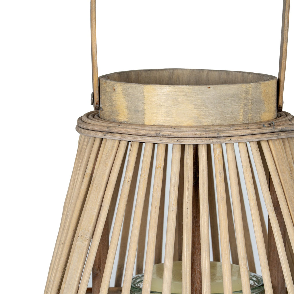 Medium Peardrop Wicker Lantern