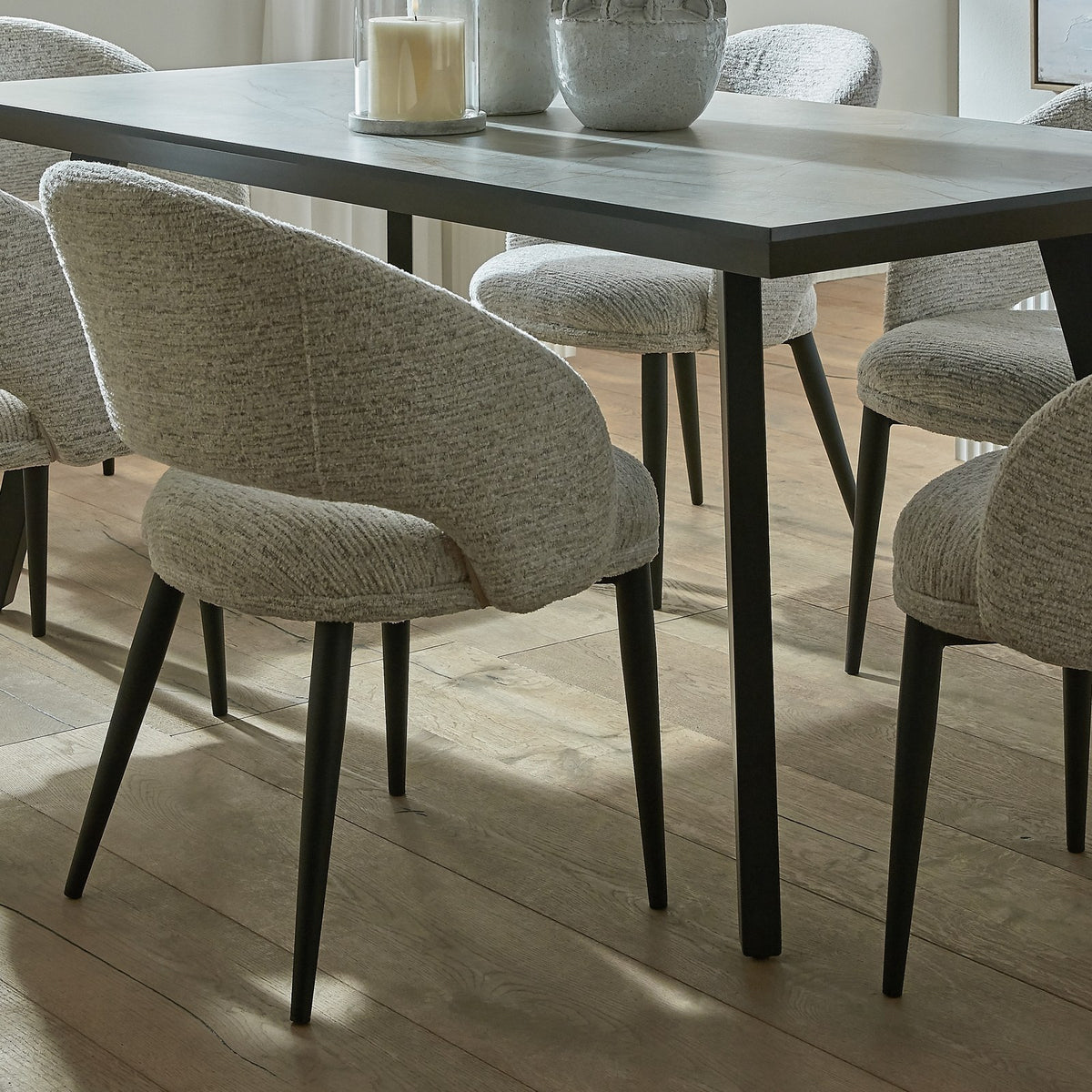 Sorelle Curved Dining Chair — dining chair