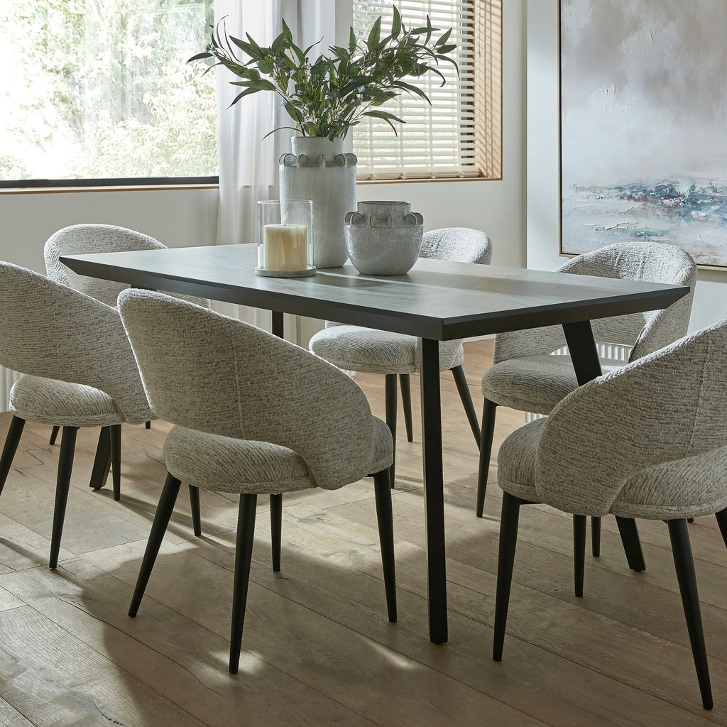 Sorelle Curved Dining Chair — dining chair