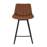 Malmo Tan Swivel Bar Stool — bench
