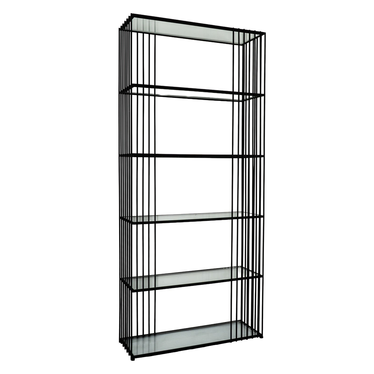 Alto Shelf Unit With Glass Shelves — shelving