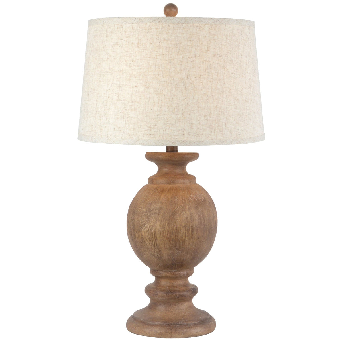 Clarion Table Lamp with Linen Shade