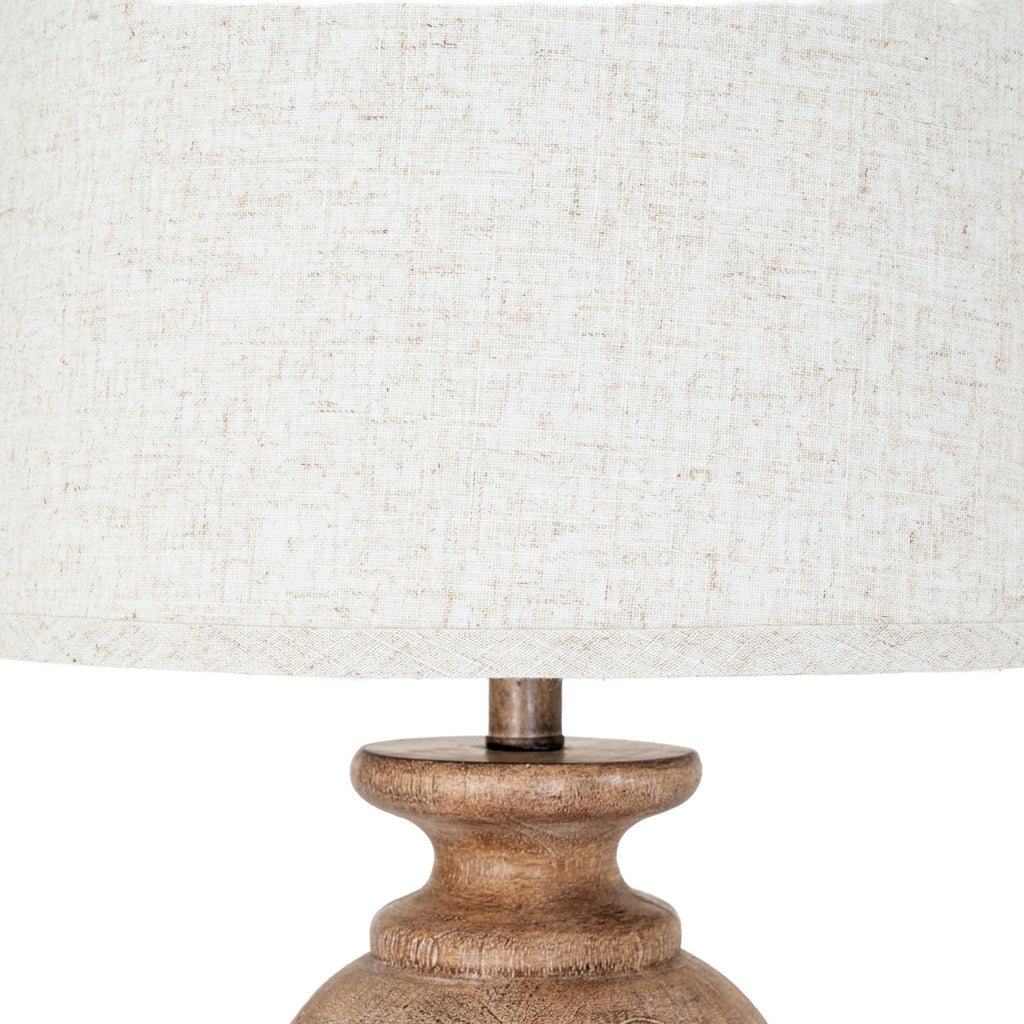 Clarion Table Lamp with Linen Shade