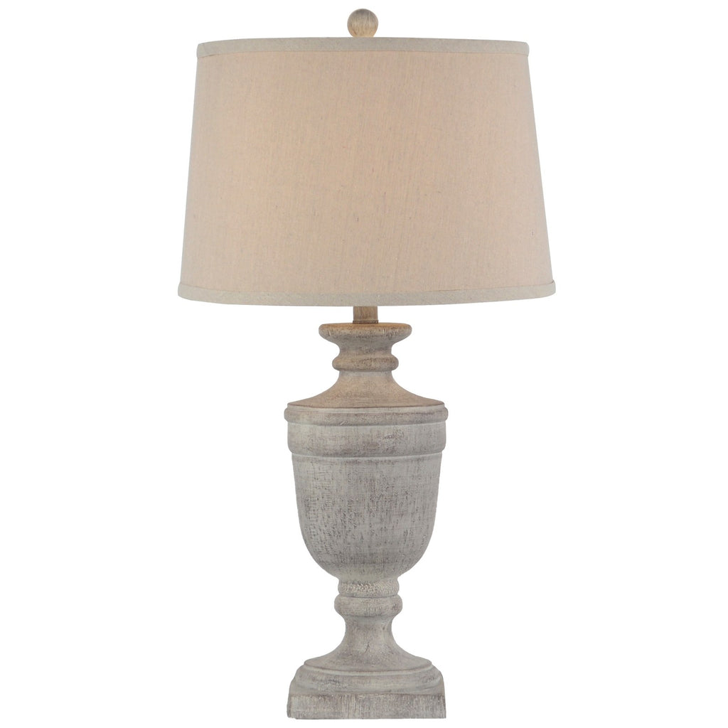Ossia Table Lamp With Linen Shade — table lamp