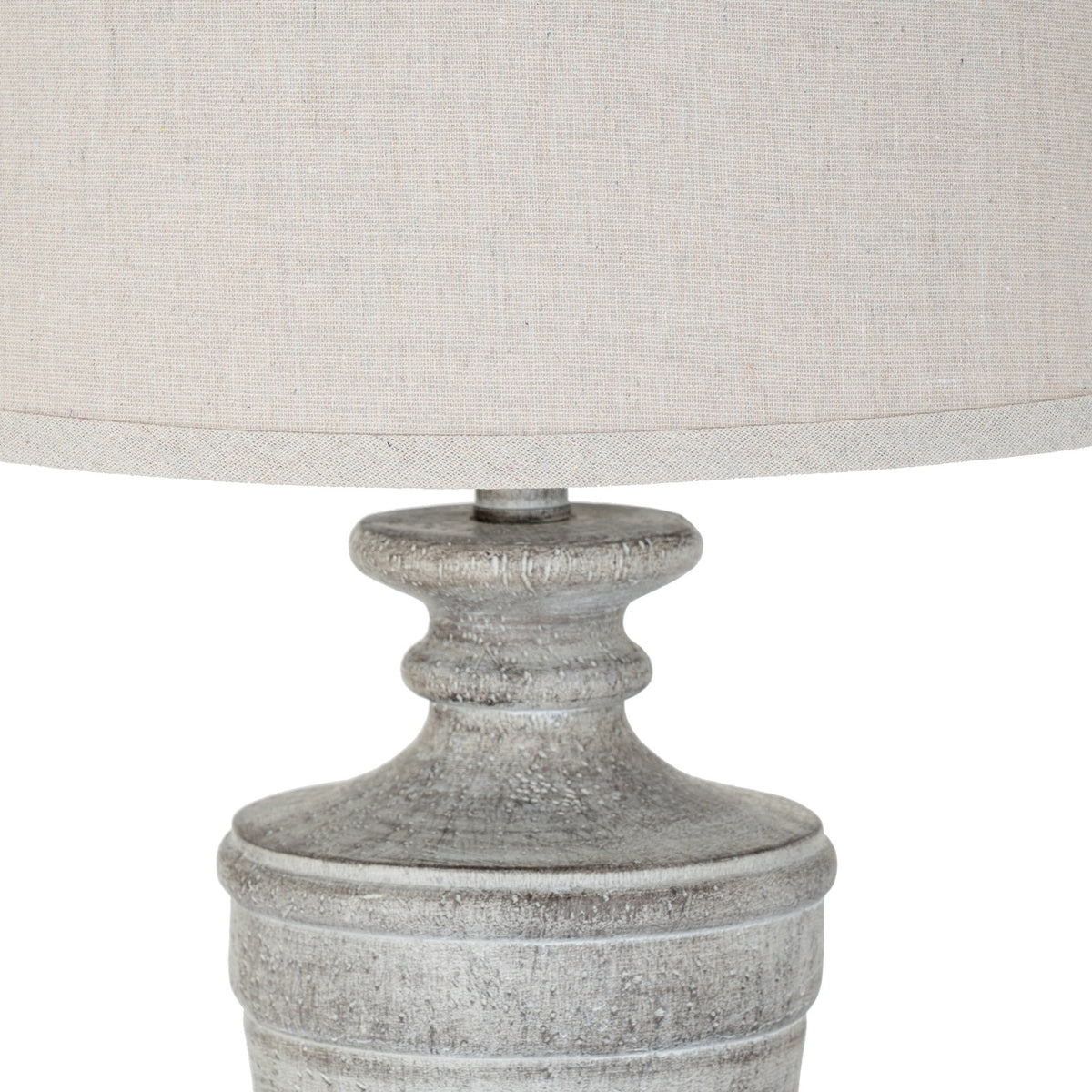 Ossia Table Lamp With Linen Shade — table lamp