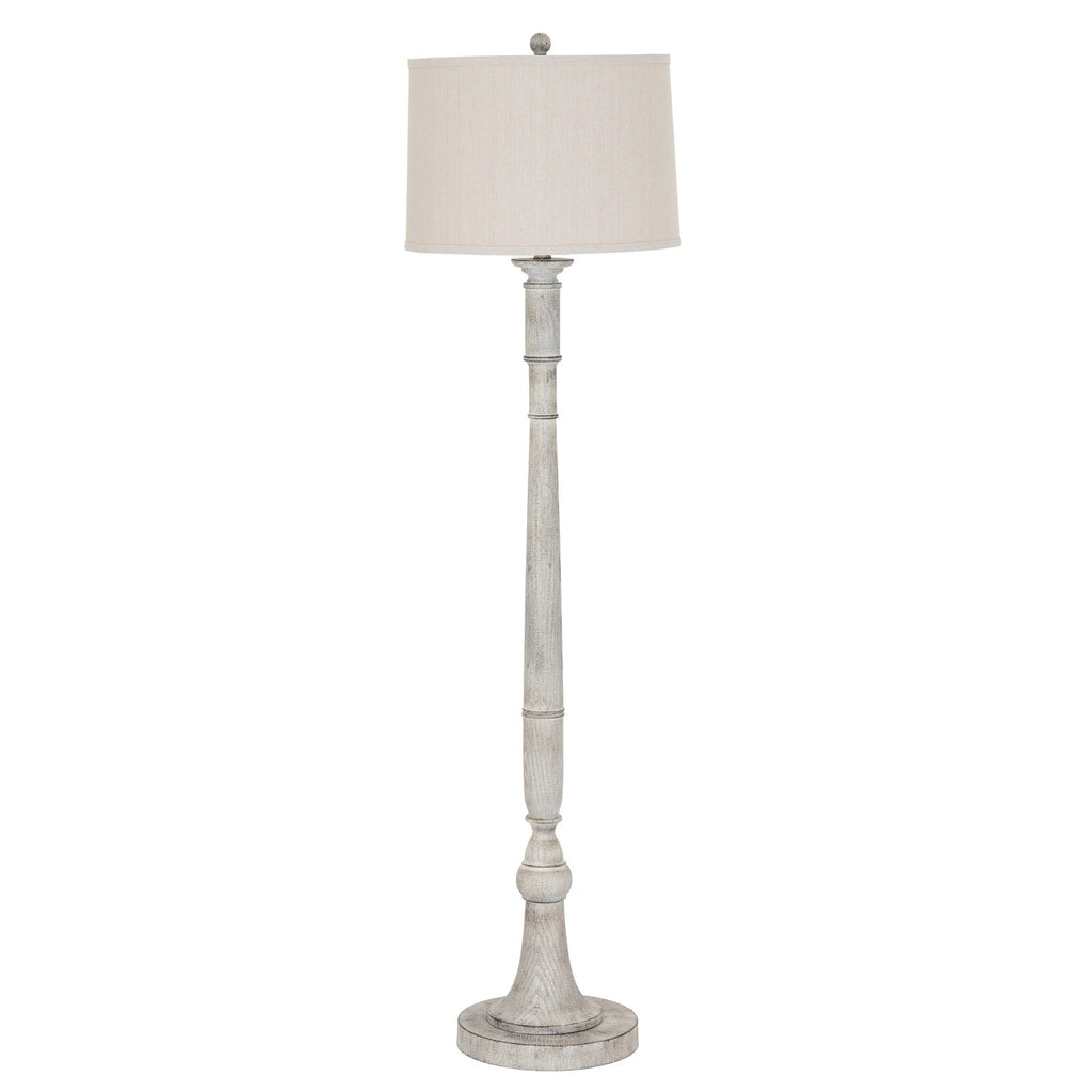 Stella Floor Lamp With Linen Shade — floor lamp