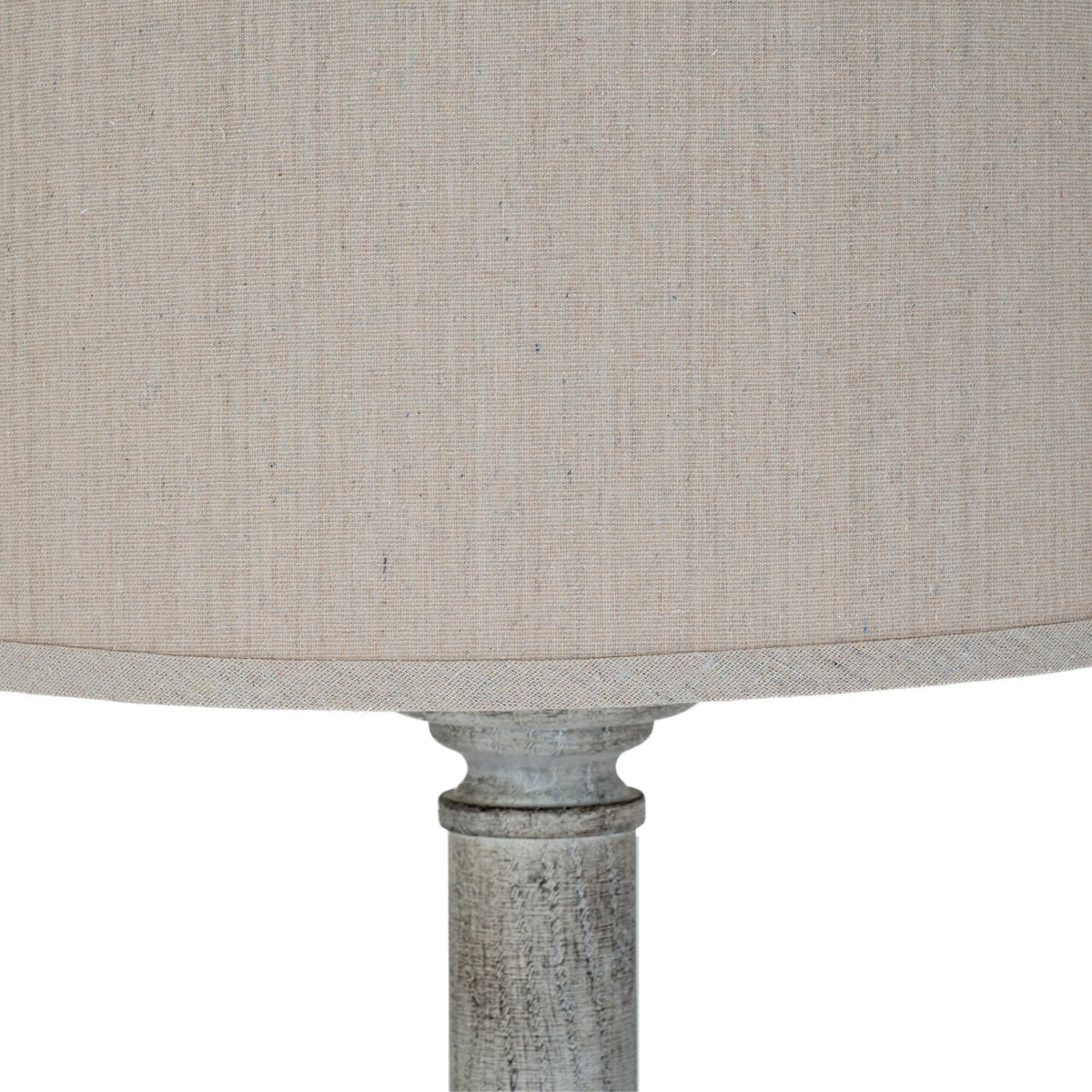 Stella Floor Lamp With Linen Shade — floor lamp