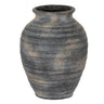 Large Black Ceramic Vase 42cm — Flower Vase
