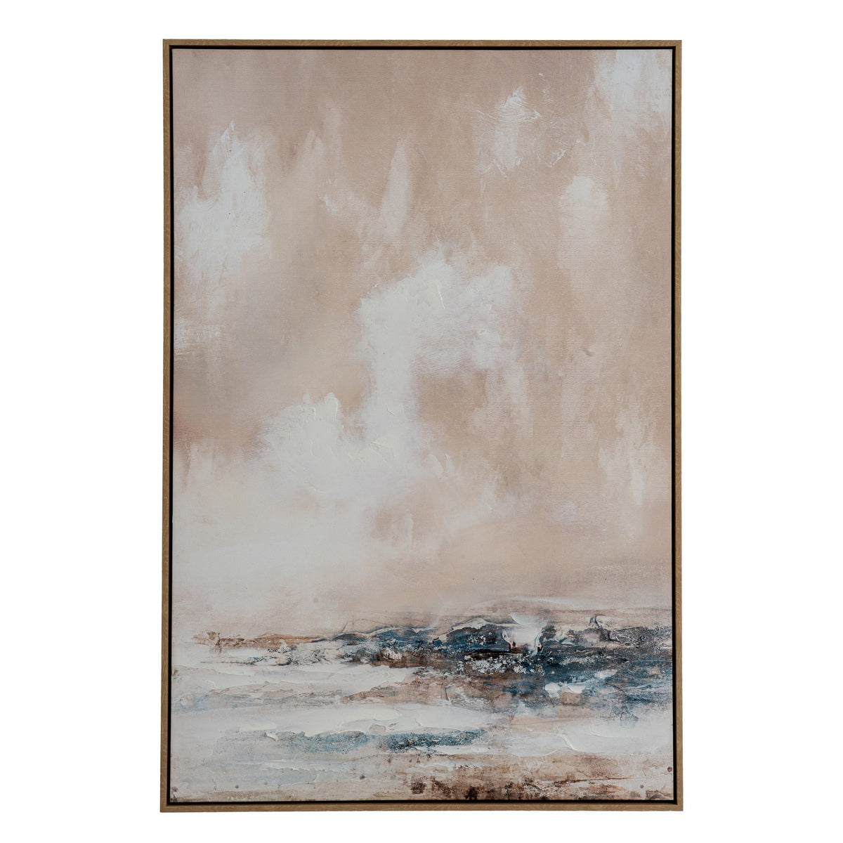 Veydra Hand Painted Canvas In Frame — wall art