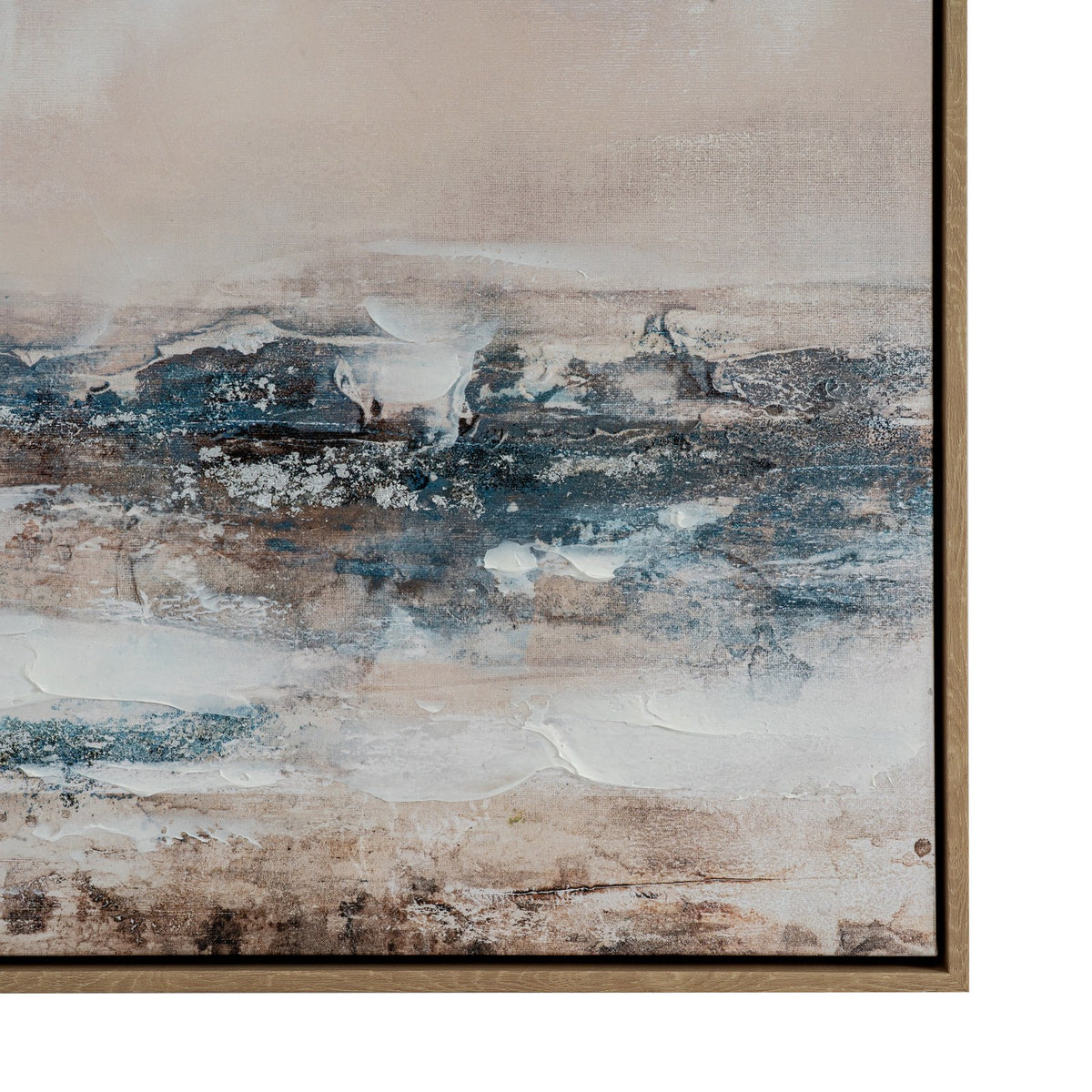 Veydra Hand Painted Canvas In Frame — wall art