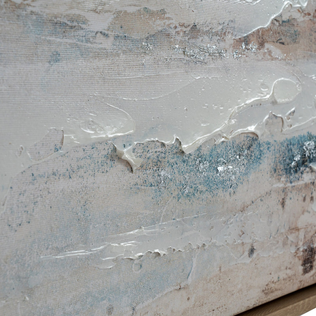 Veydra Hand Painted Canvas In Frame — wall art
