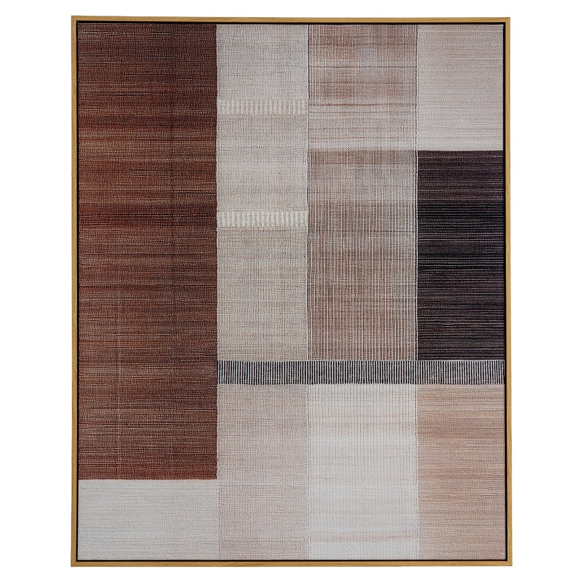 Ivora Hand Painted Canvas In Frame — wall art