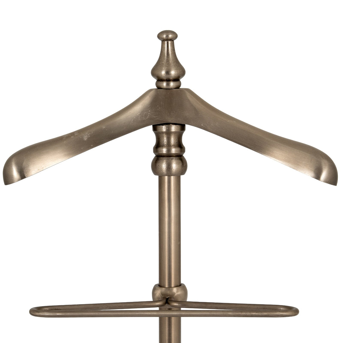 Antiqued Silver Valet Stand