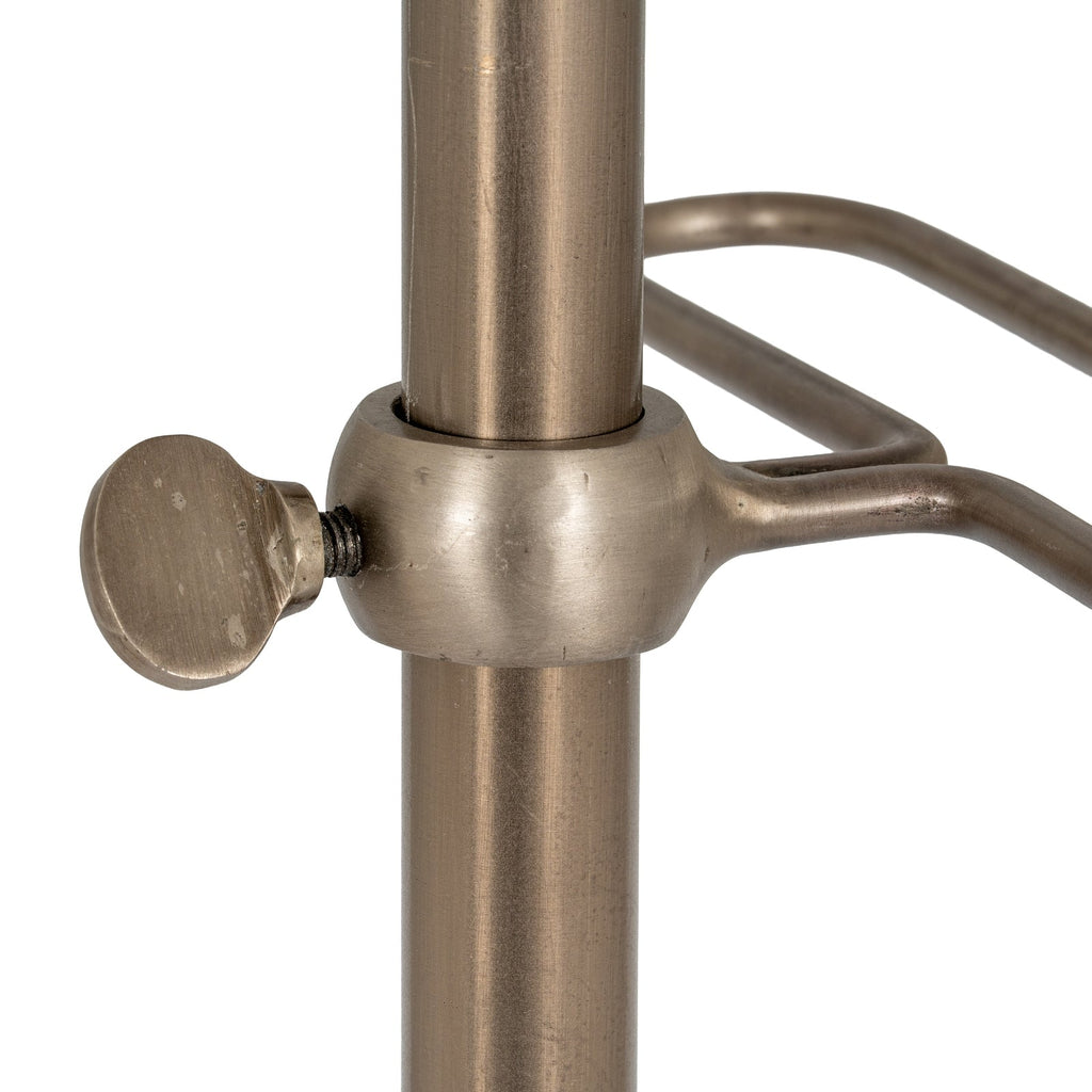 Antiqued Silver Valet Stand