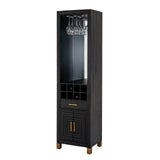 Lennox Black Drinks Unit — sideboard