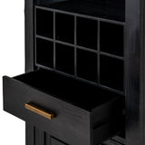 Lennox Black Drinks Unit — sideboard