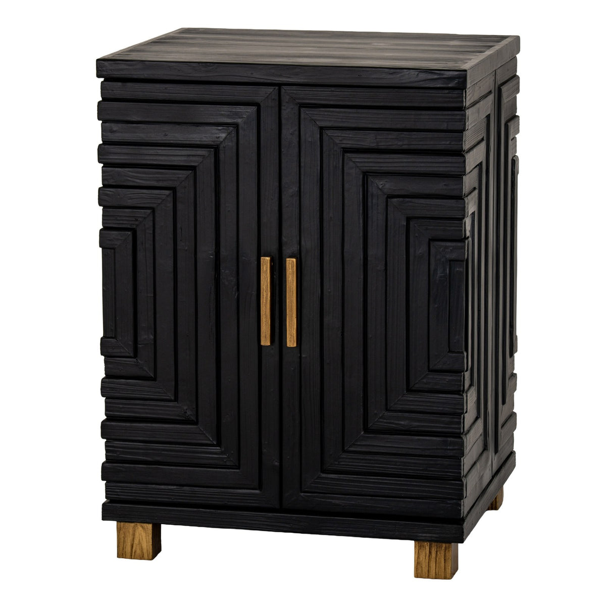 Lennox Black 2 Door Side Cupboard — sideboard