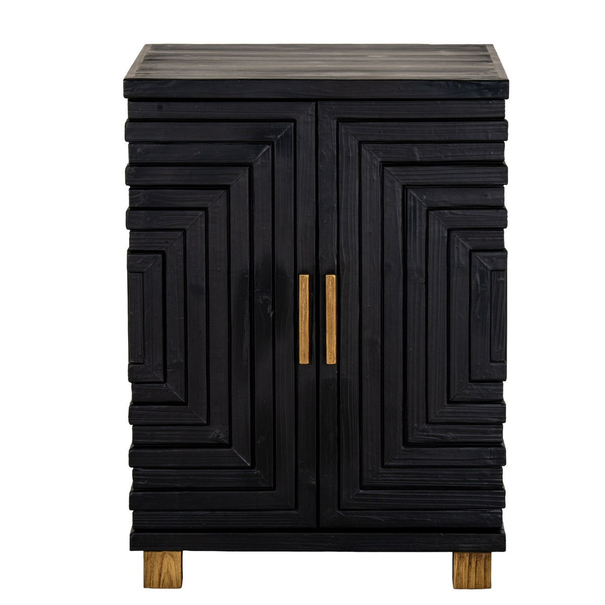 Lennox Black 2 Door Side Cupboard — sideboard