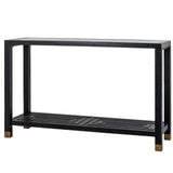 Lennox Black Console Table — console table