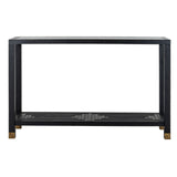Lennox Black Console Table — console table