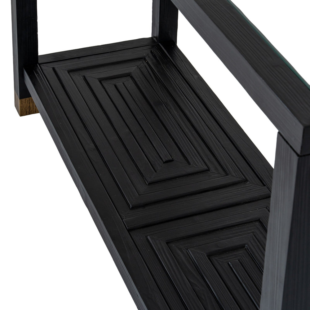 Lennox Black Console Table — console table