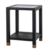 Lennox Black Side Table — side table