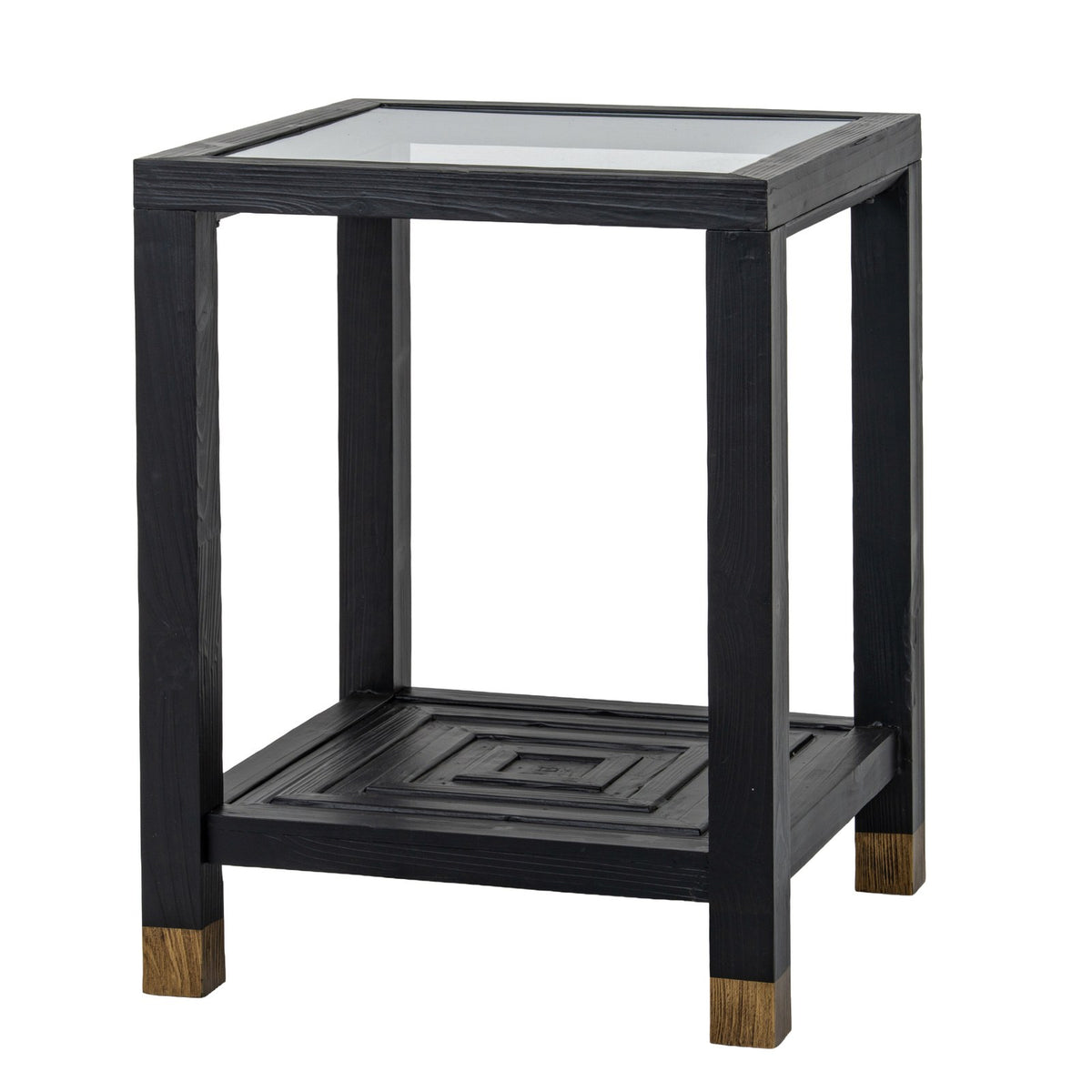 Lennox Black Side Table — side table