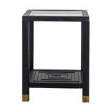 Lennox Black Side Table — side table