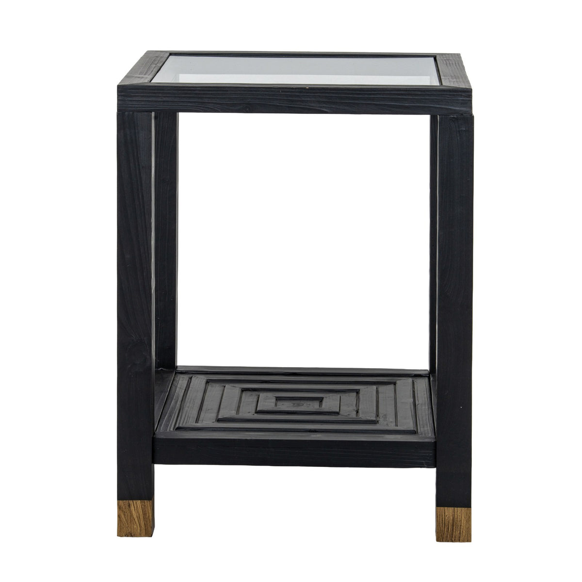 Lennox Black Side Table — side table