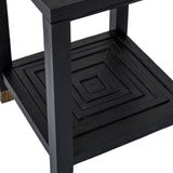 Lennox Black Side Table — side table