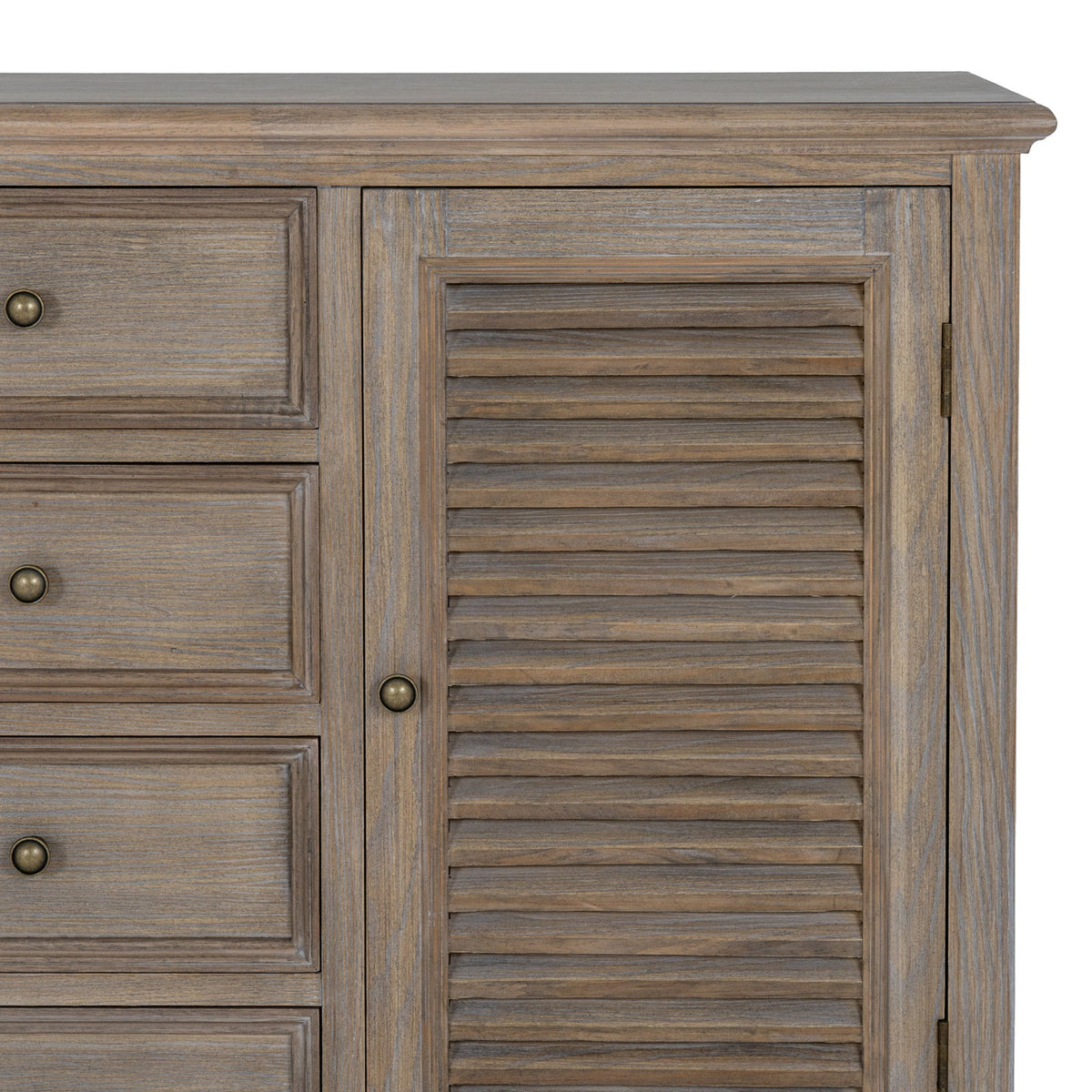 Delphine Collection 2 Door 4 Drawer Large Dresser