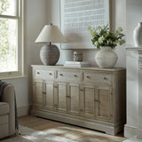 Delphine Collection 6 Door 3 Drawer Large Dresser